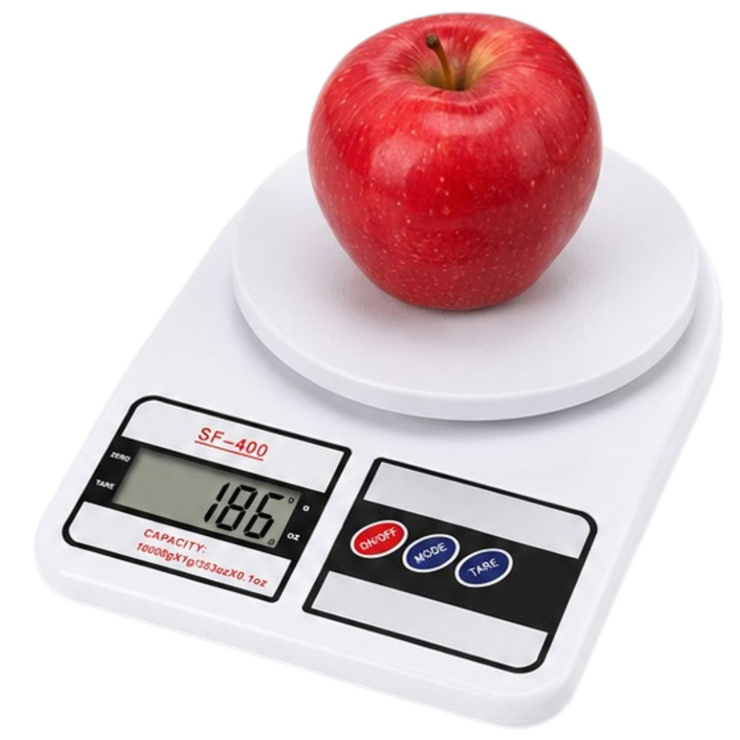 Balanza Cocina Hasta 10kg 1g Digital Pesa Báscula Con Tara