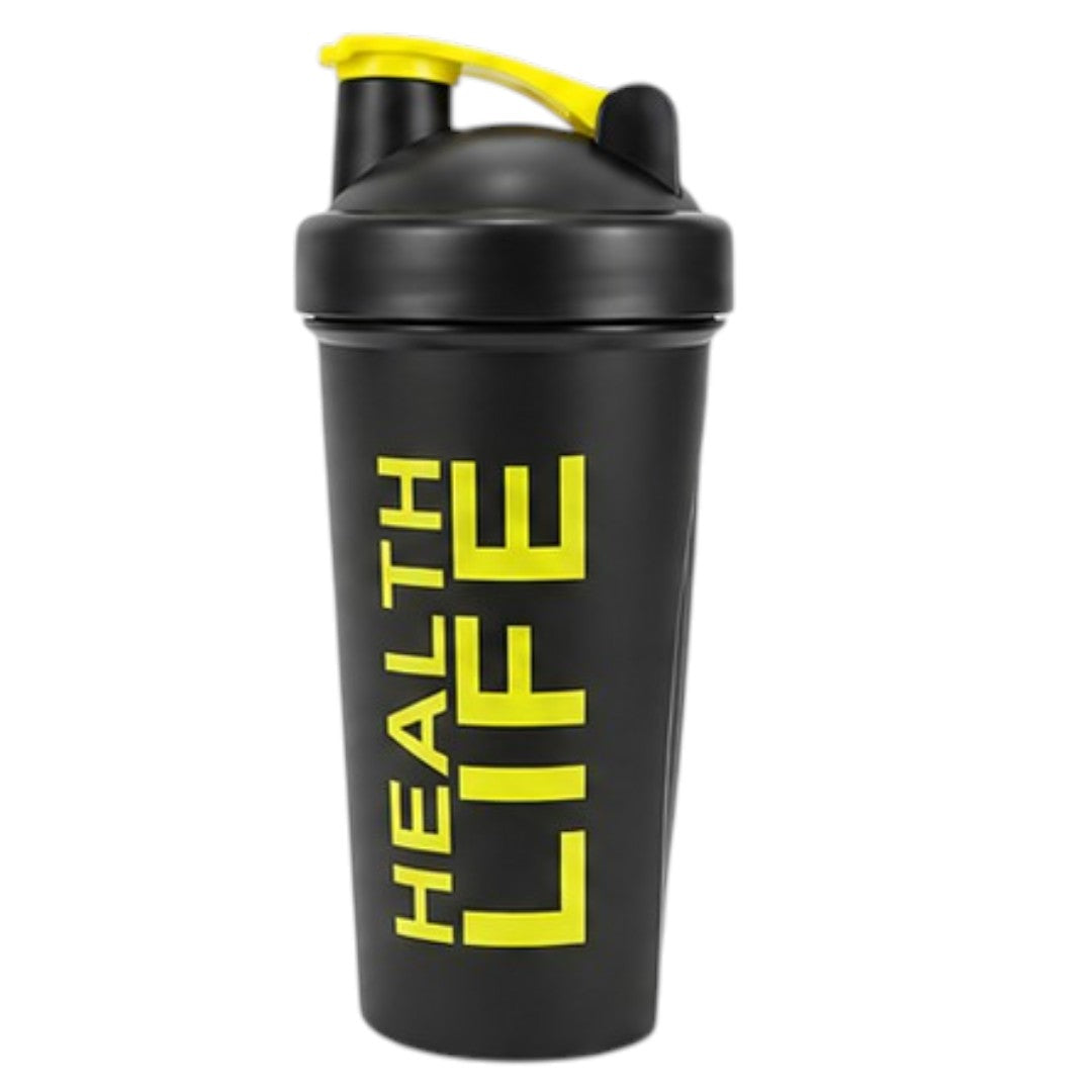 Botella Agua 600ml Para Gym Escuela Oficina Y Deportes Amarillo