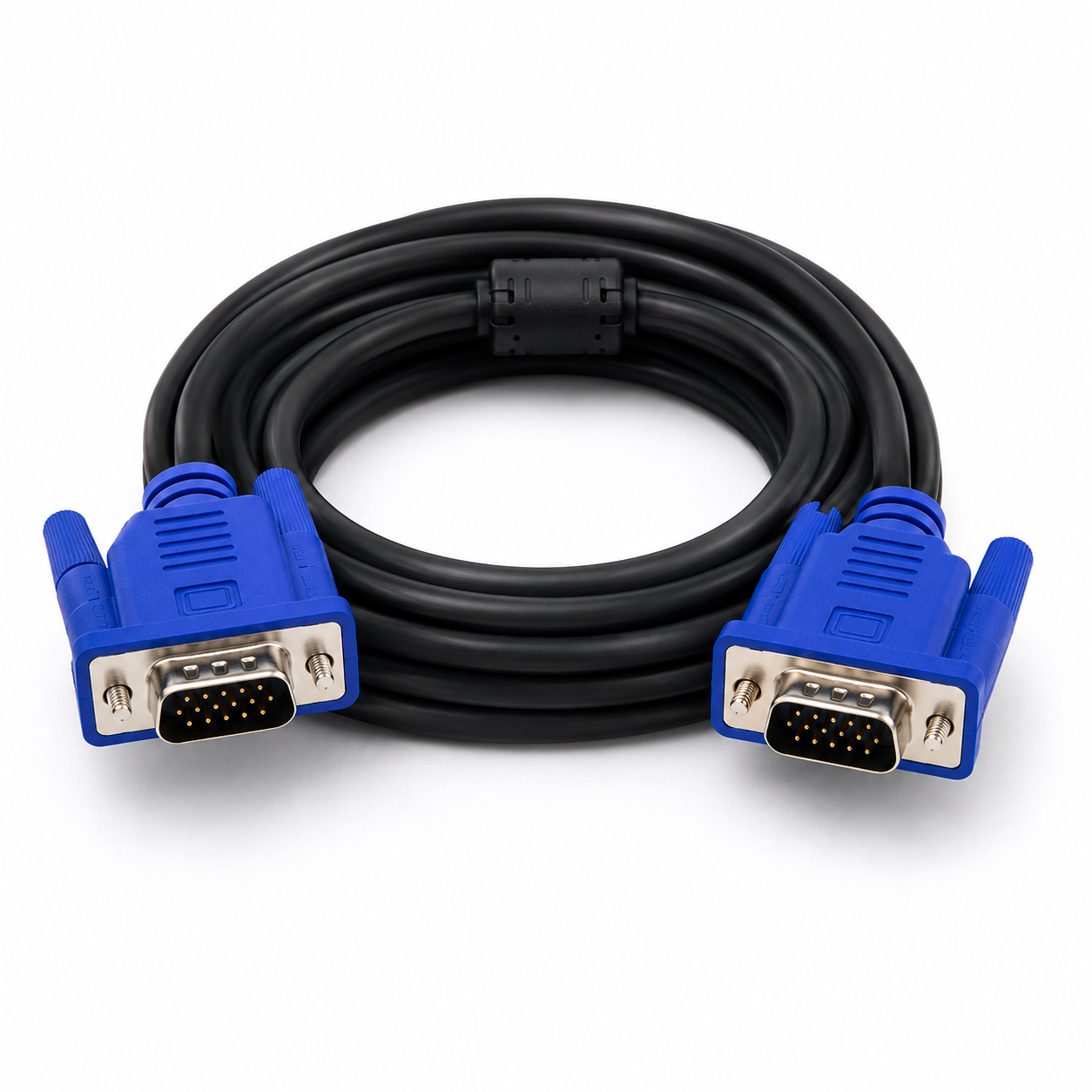 Cable VGA A VGA 3 Metros Filtro Y Conectores Monitor PC Proyector Video
