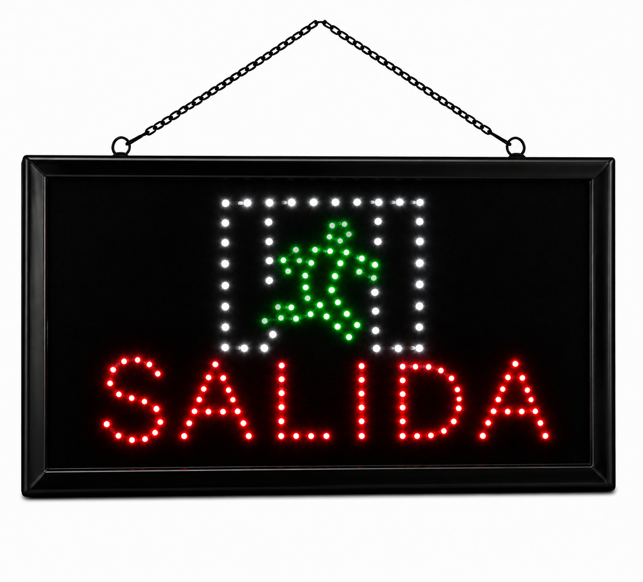 Cartel SALIDA Led Panel Luminoso Luz Letrero Promocional 220v