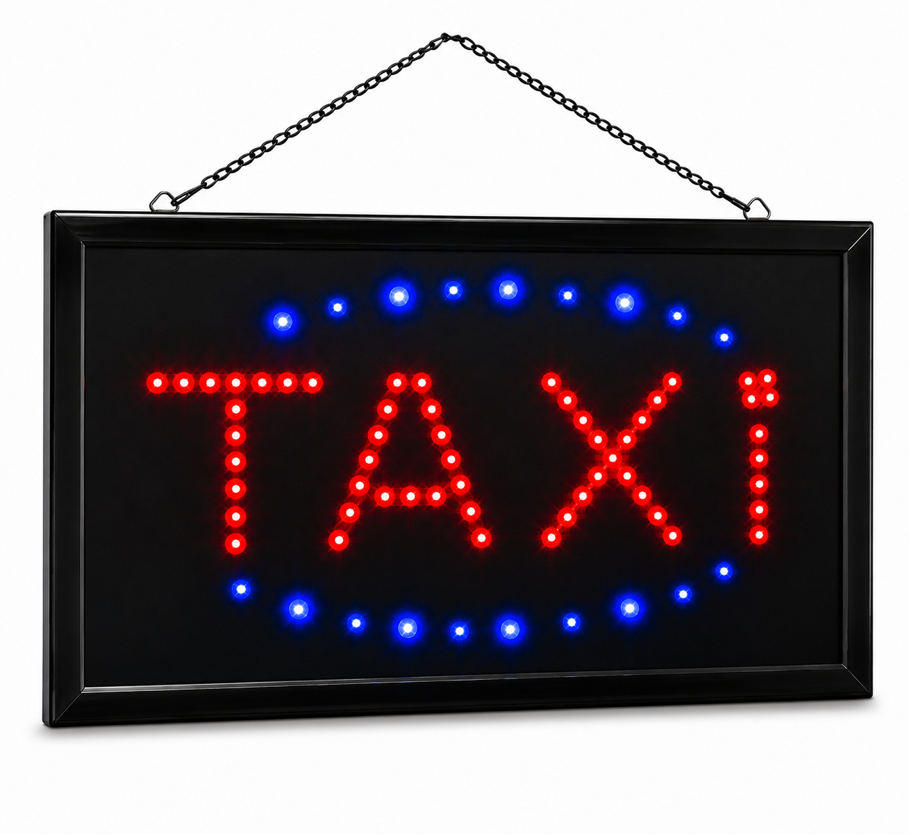 Cartel Taxi Led Panel Luminoso Luz Letrero Promocional 220v