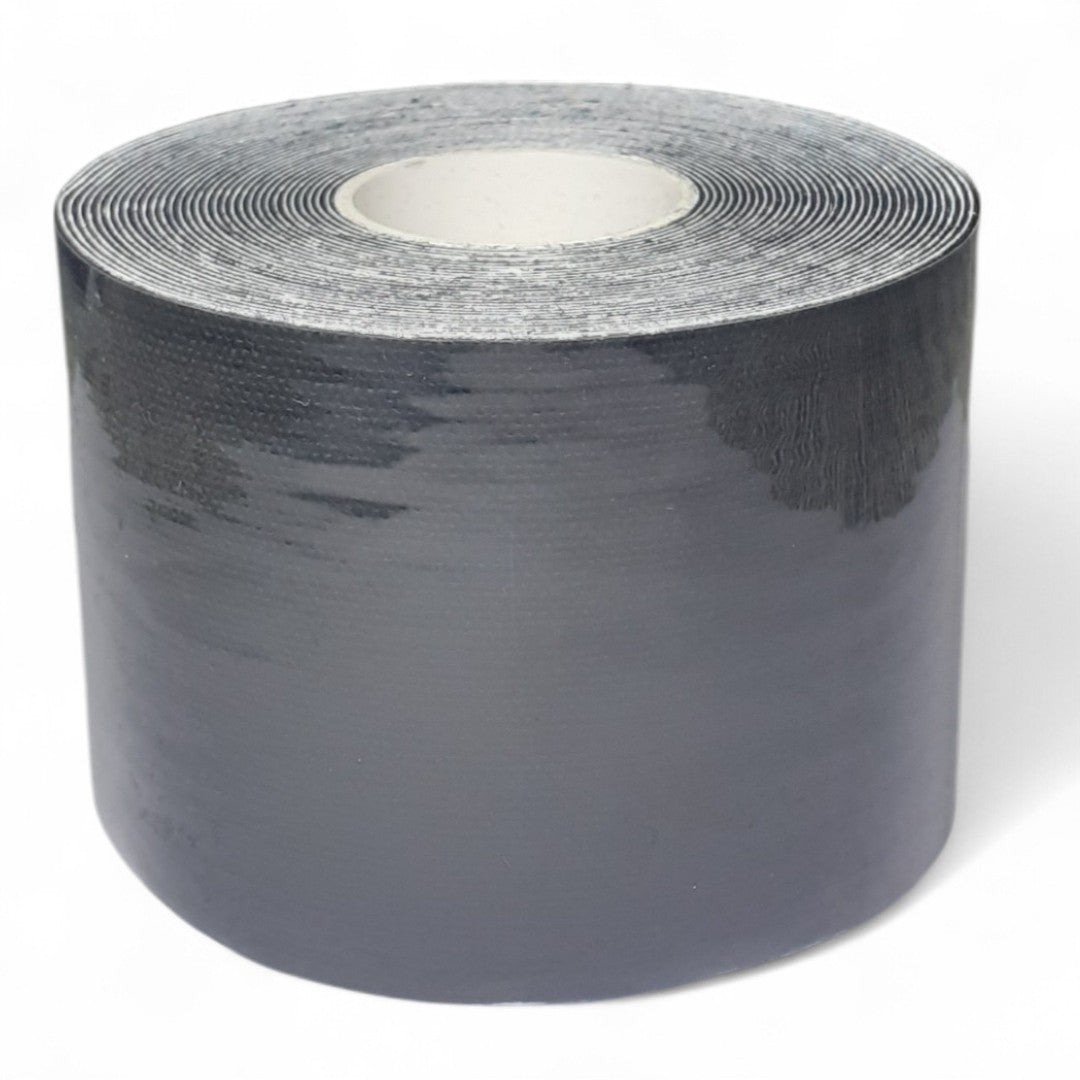 Cinta Kinesiológica 5cm x 5m Adhesiva Elástica Deportiva Colores Negro