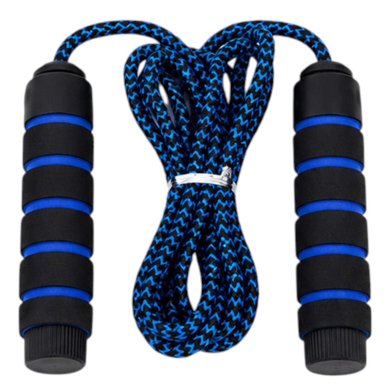 Cuerda Para Saltar Entrenamiento Fitness 2.80m Trenzada Azul
