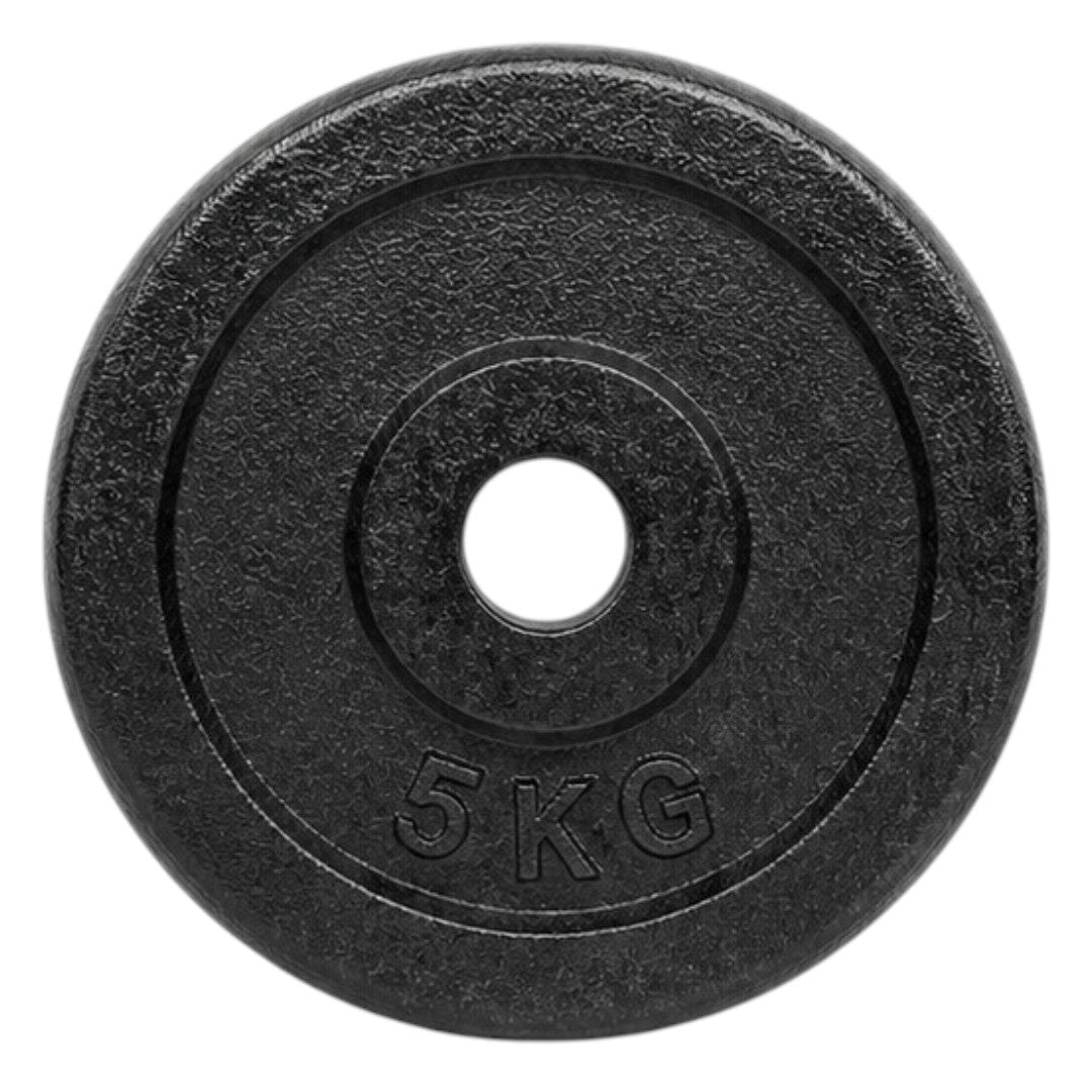 Disco Olímpico 5Kg De Hierro Para Entrenamiento Y Gimnasio