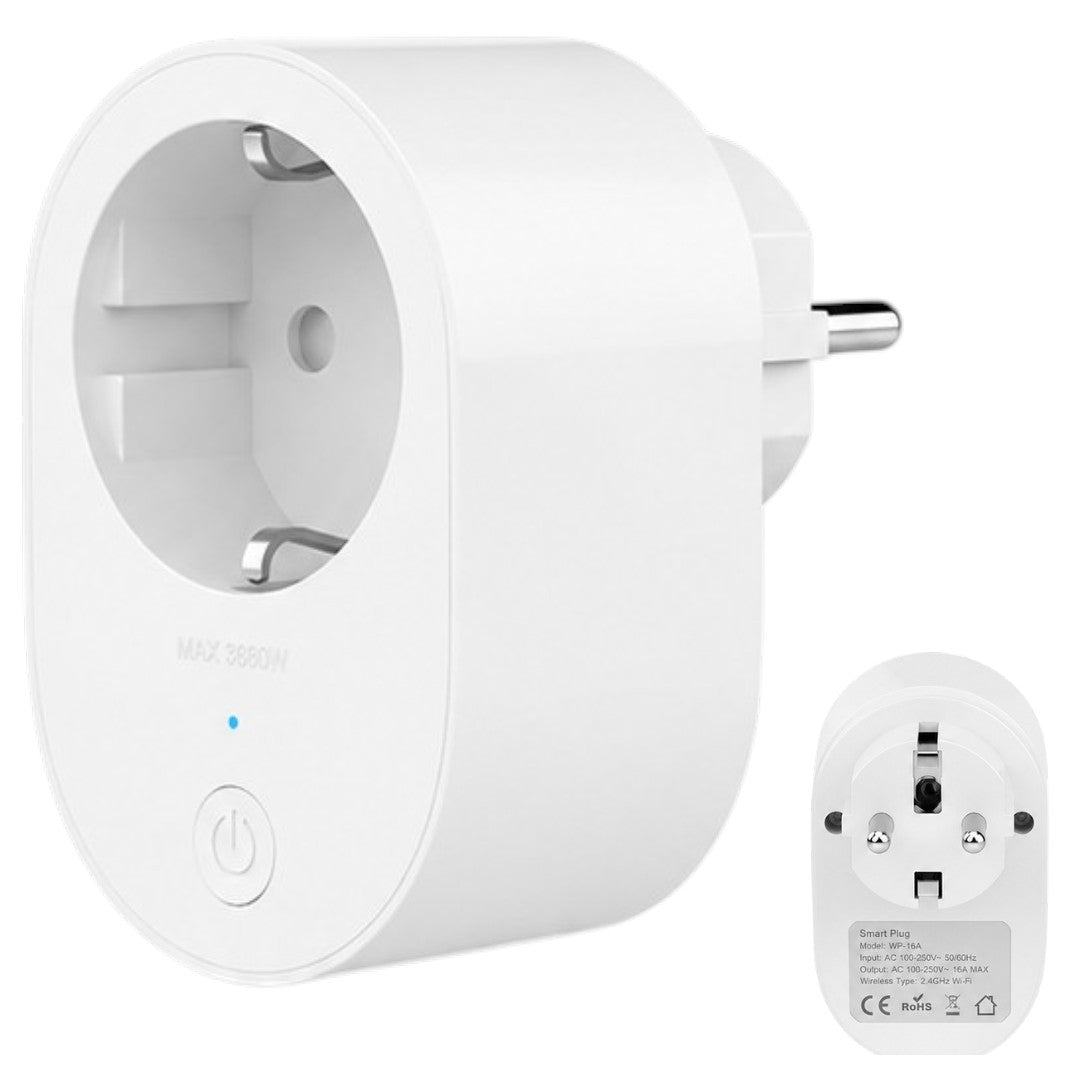 Enchufe Con App Inteligente Wifi Xiaomi Timer Smart Plug 2 Schuko