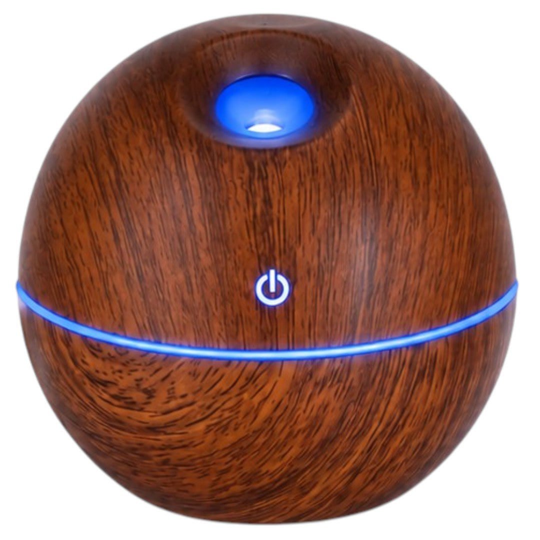 Humidificador Rgb Usb 5v Táctil Aromatizador Vaporizador Aromas Oscuro