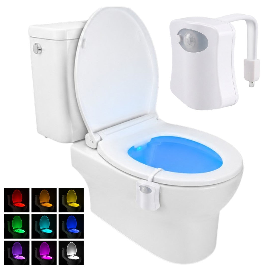 Luz RGB Para Water Con Sensor Oscuridad Inodoro Luces