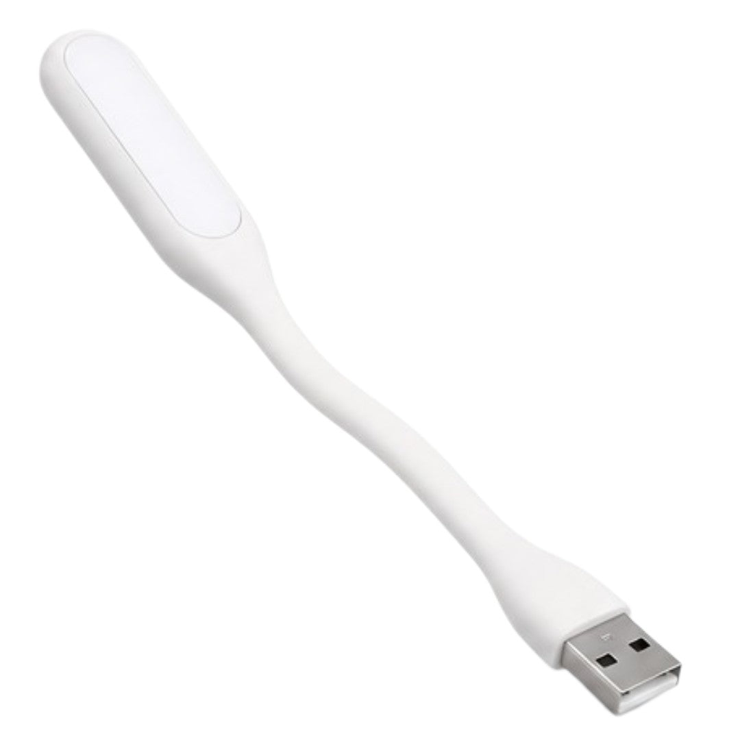 Luz Usb Pc Laptop Led Lámpara Portátil Flexible Linterna Blanco