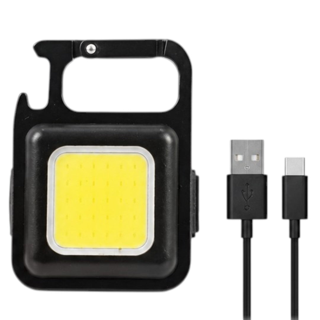 Mini Luz LED Portátil Recargable USB 6.5x4.5cm De Bolsillo