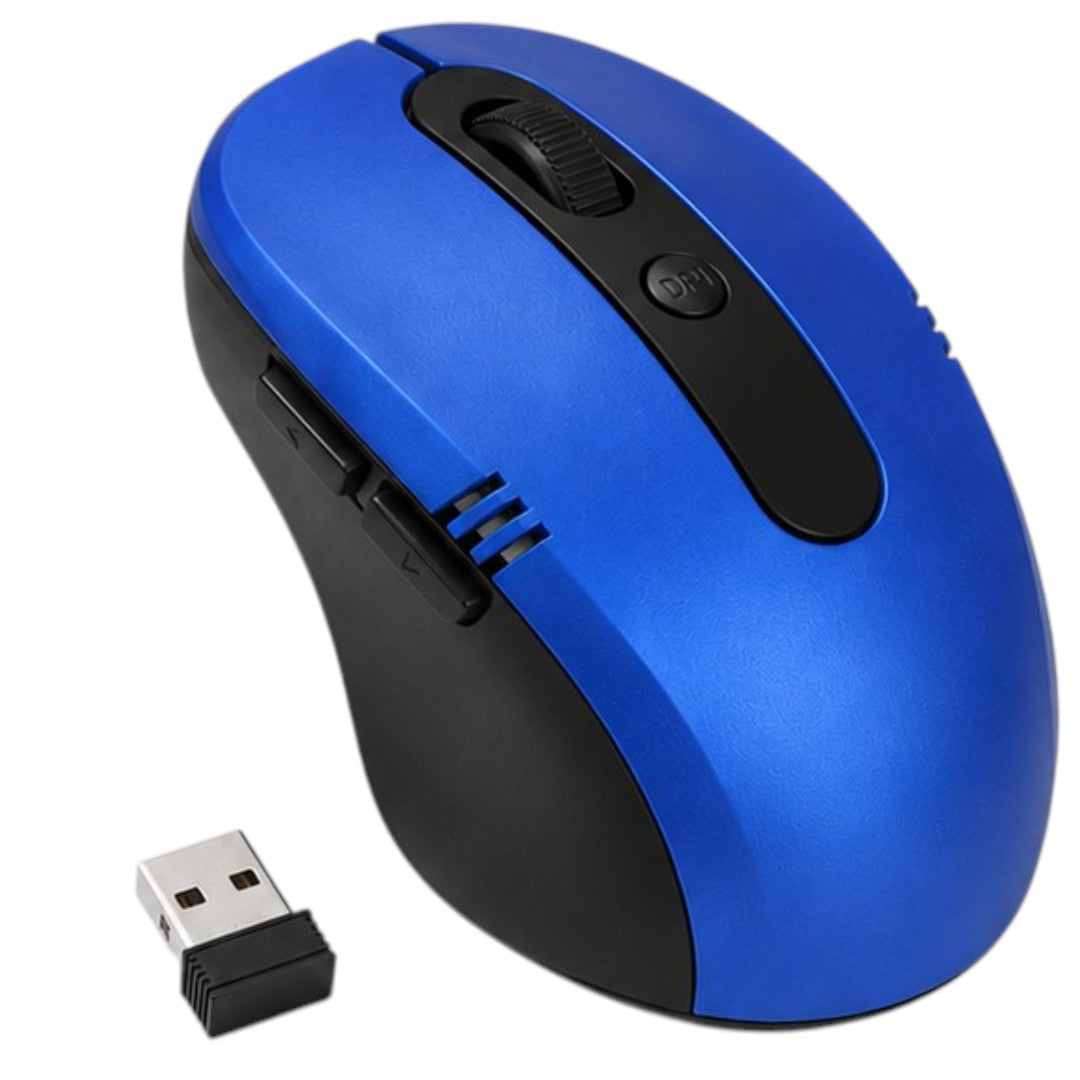 Mouse Inalámbrico Wireless A300 Bluetooth Pc Azul