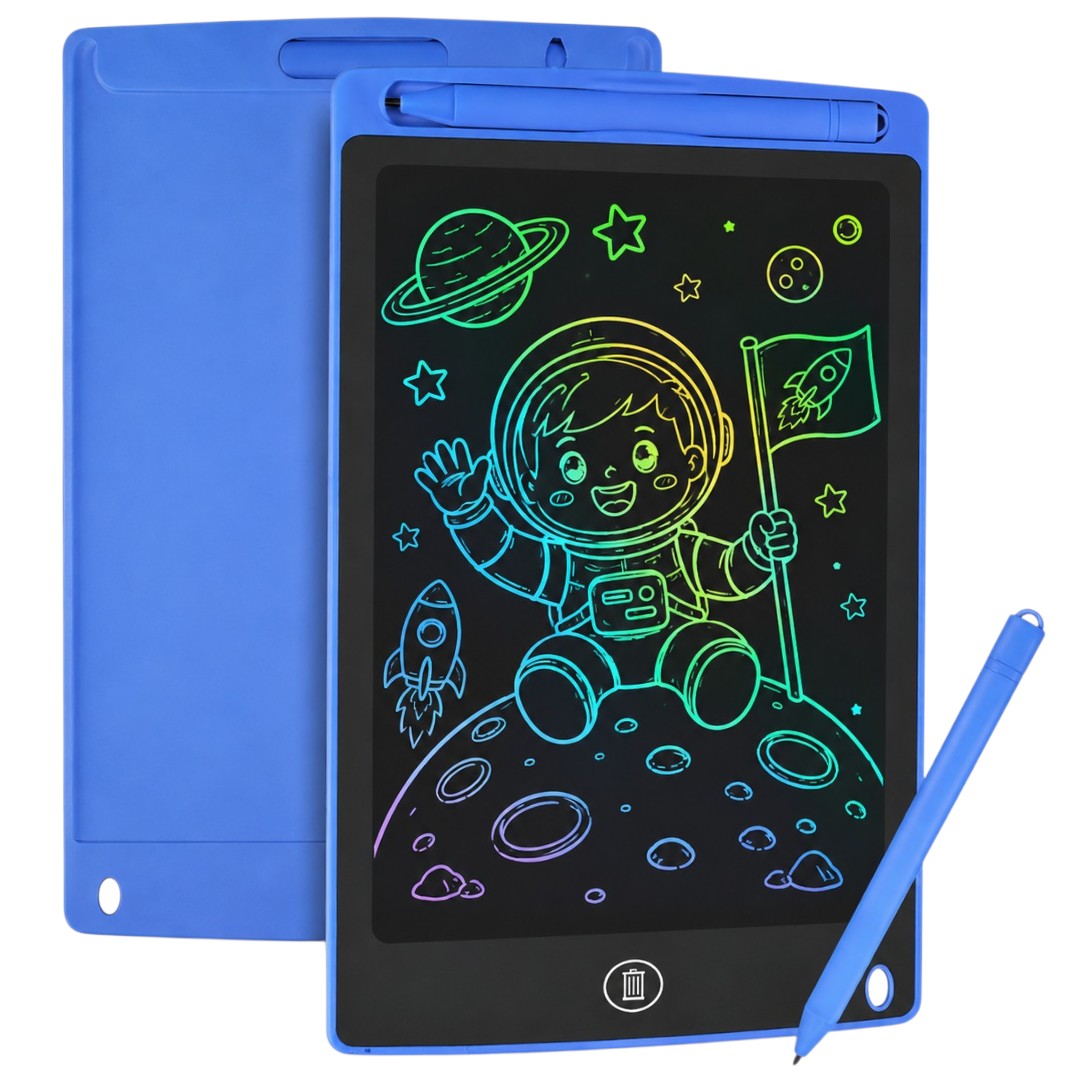 Pizarra Mágica Para Niños 21.5cm 8.5 Tableta De Dibujo LCD Azul