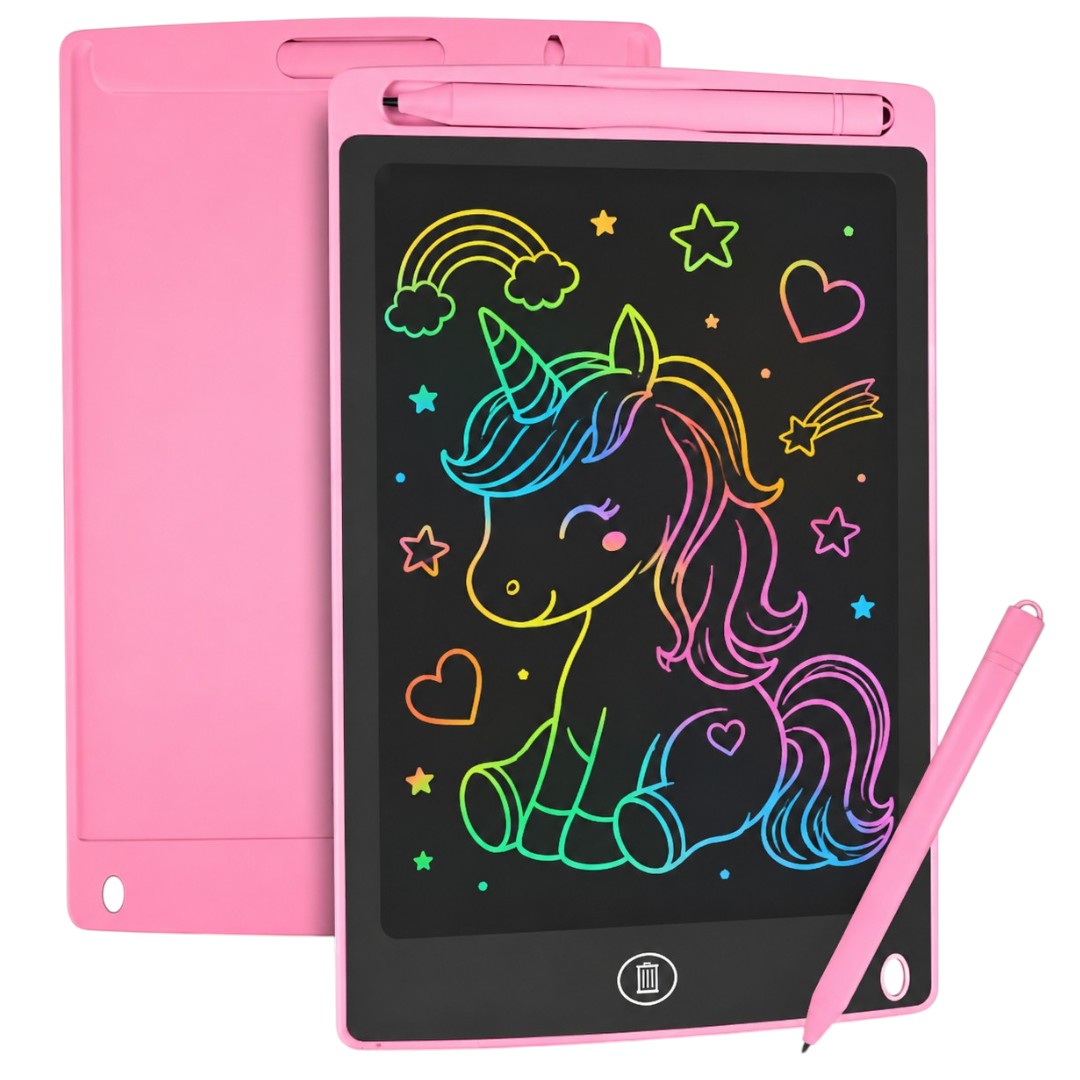 Pizarra Mágica Para Niños 21.5cm 8.5 Tableta De Dibujo LCD Rosa