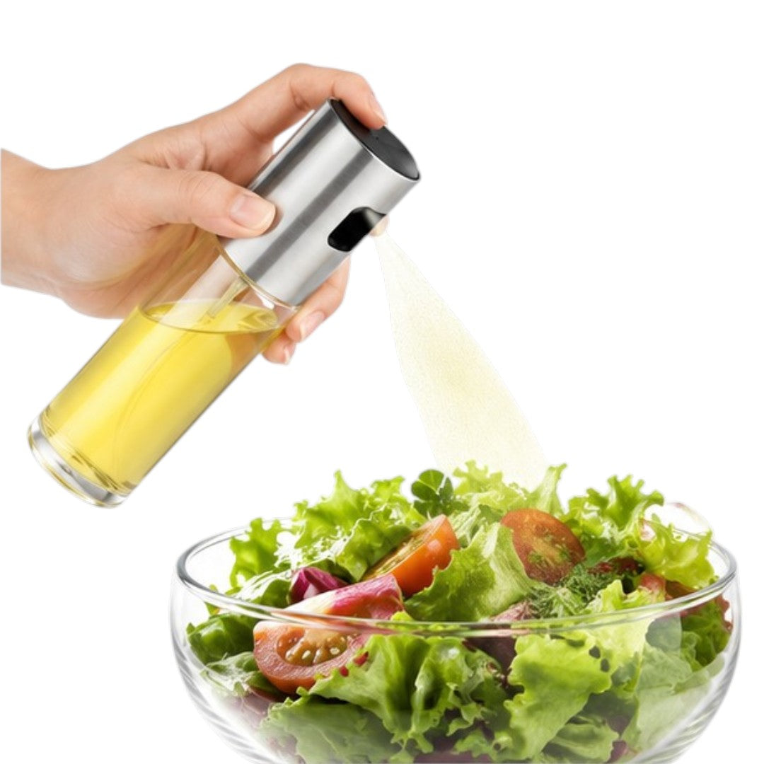 Rociador De Aceite Y Vinagre 200ml Botella De Vidrio Spray
