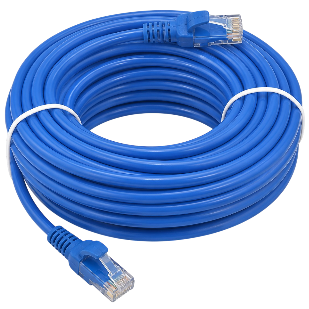 Cable Lan 5m Cat 6 Red Rj45 Ethernet Patch Cord