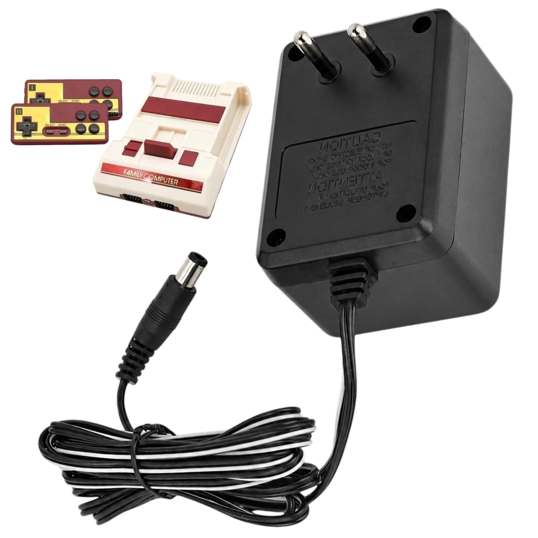 Transformador 9v 500mah Family Juegos Fuente de Poder Consola