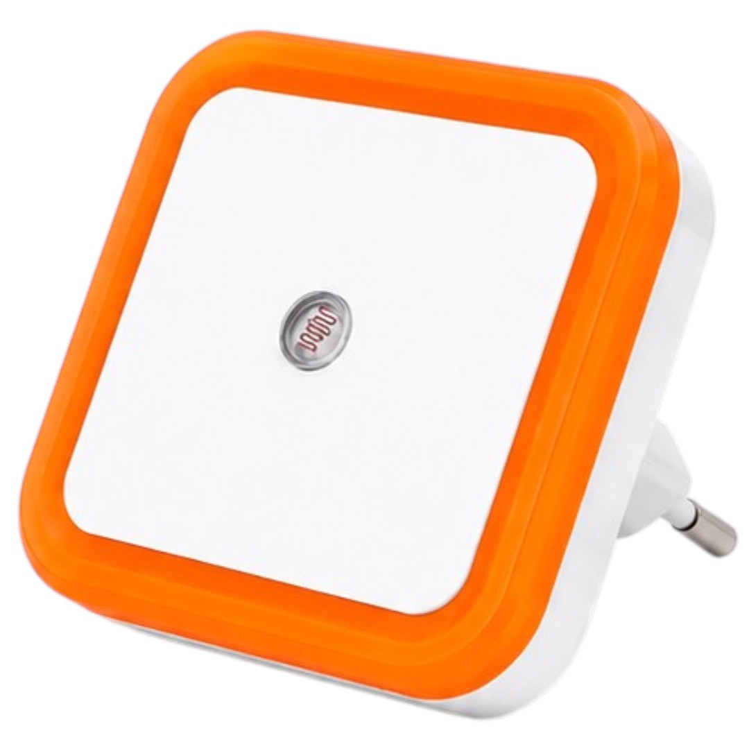 Veladora Auto Apagado Con Sensor Solar De Pared Fotocélula Lámpara Naranja