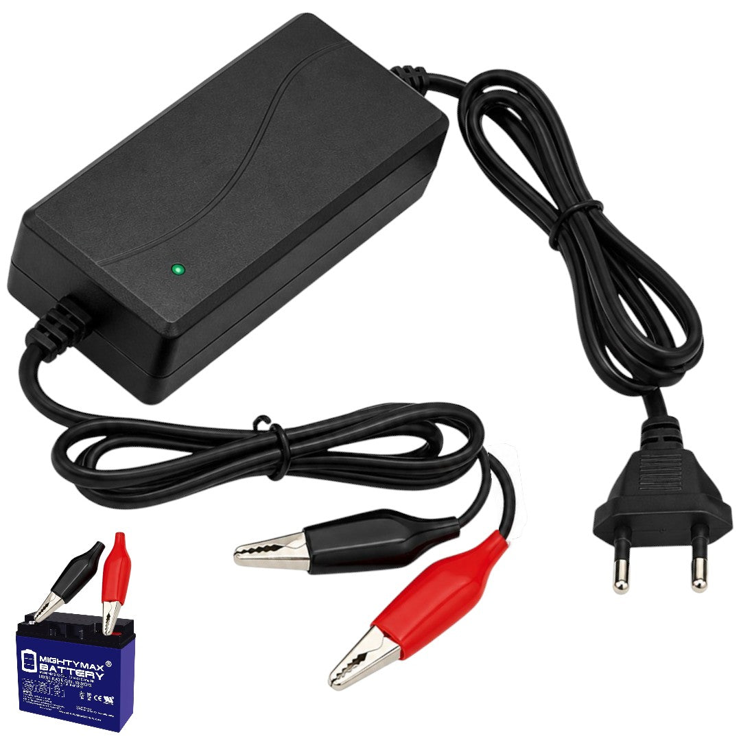 Cargador Universal 12V 3A para Baterías Gel AGM Moto Transformador