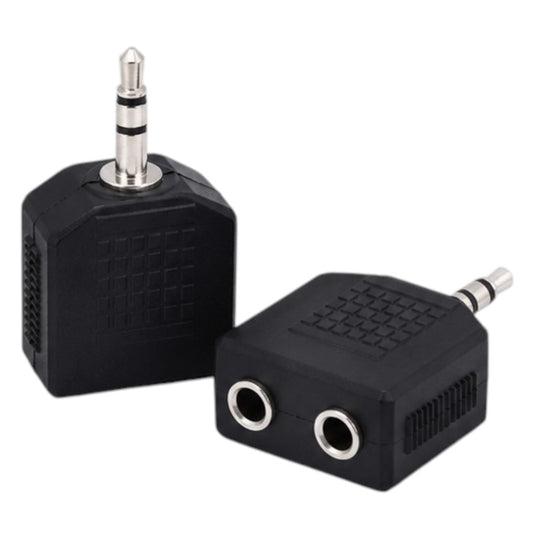 Adaptador 2 Plug 1/4 a Spica Jack 3.0mm Stereo Audio
