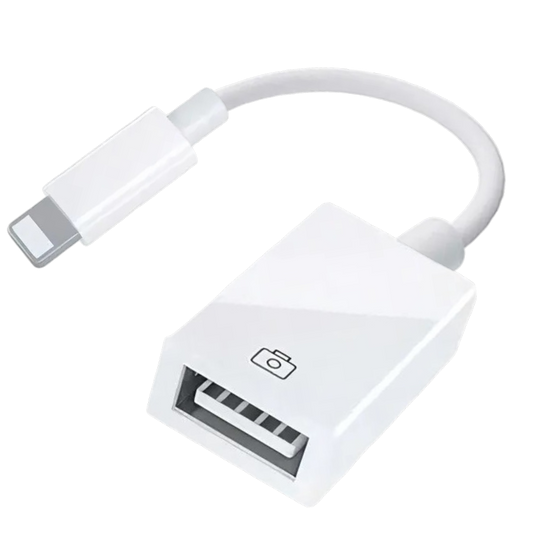 Adaptador OTG Usb Para Iphone Ipad 3.0 Pendrive Mouse Teclado