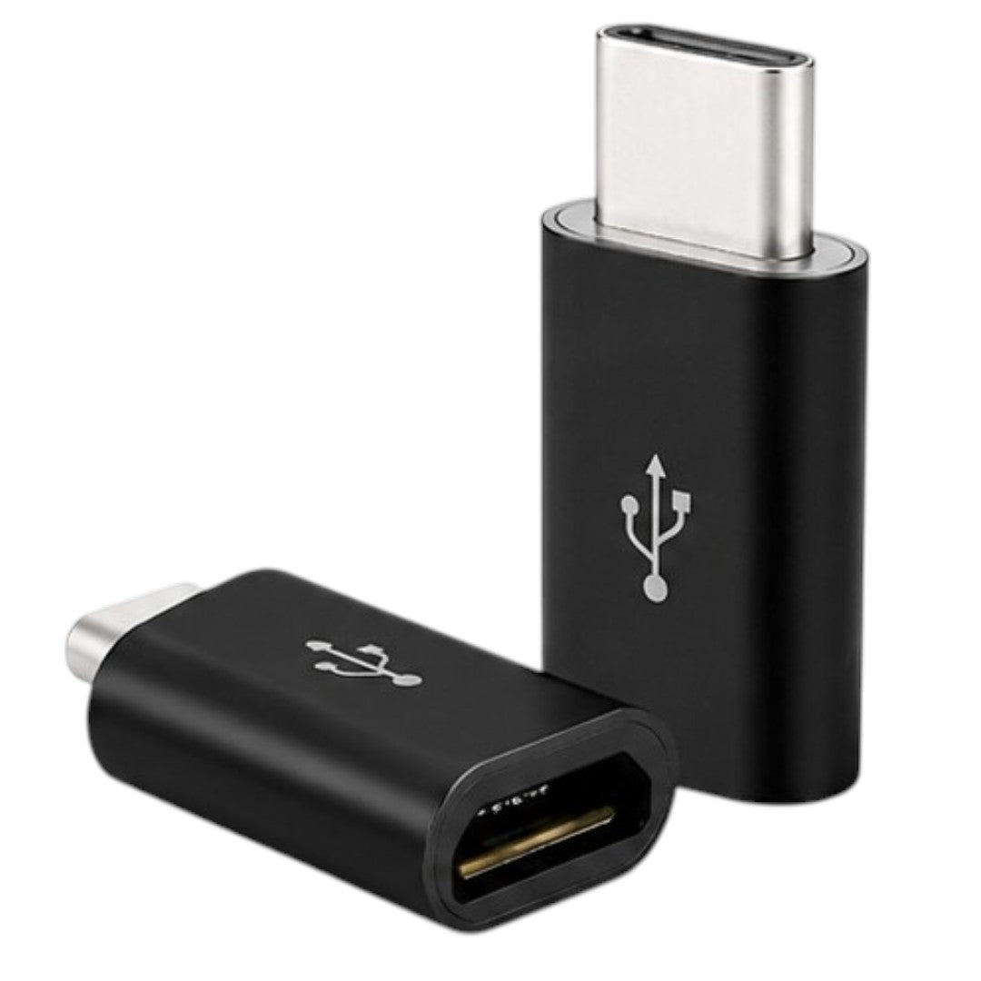 Adaptador Tipo C Macho A Micro USB Hembra OTG Celular