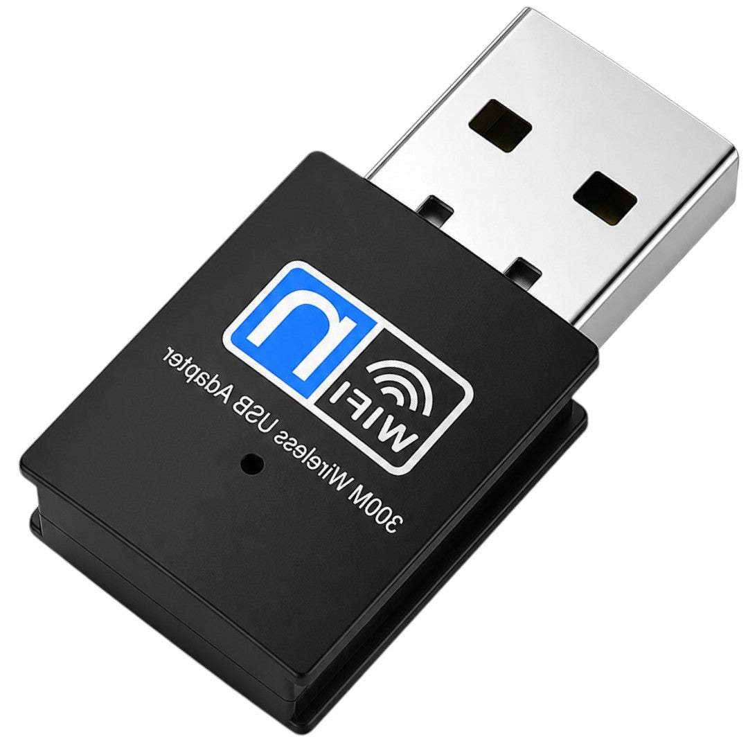 Adaptador Wifi Usb 300 Mbps Inalámbrico Mini Pc Netbook