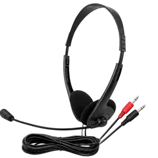 Auriculares Con Micrófono Cableado Vincha Pc Gamer 2 jack 3.5mm