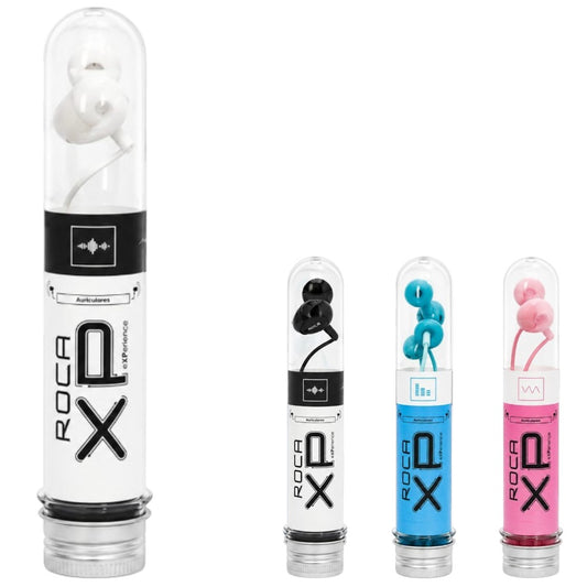 Auriculares Roca Xp Cableado Jack 3.5mm Spica Blanco