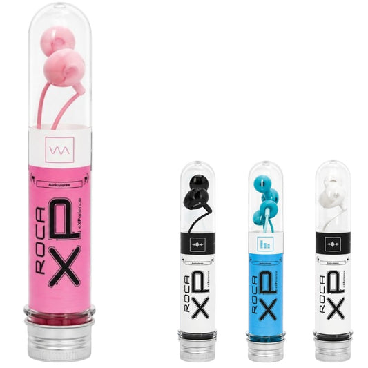 Auriculares Roca Xp Cableado Jack 3.5mm Spica Rosado