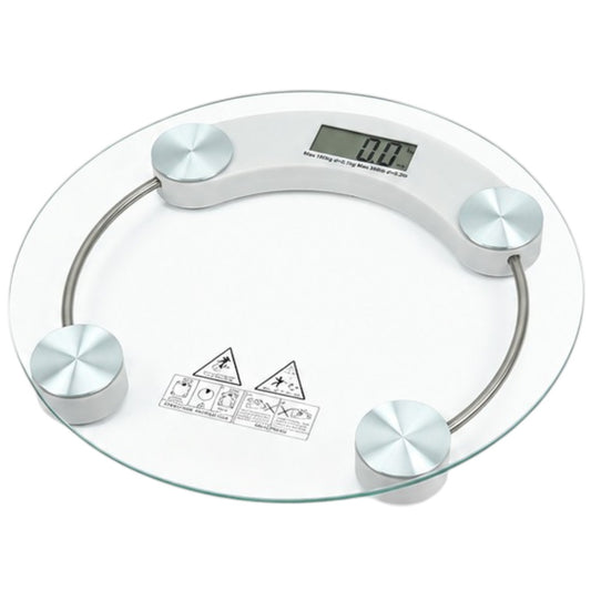 Balanza Baño Hasta 180kg Báscula Pantalla Lcd Vidrio templado 2003a