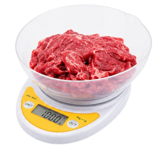 Balanza Con Bowl De Cocina 1g Hasta 5kg Recipiente Váscula