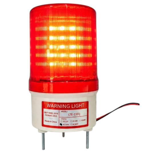 Baliza LED De Seguridad 220v Giratoria Para Estacionamiento