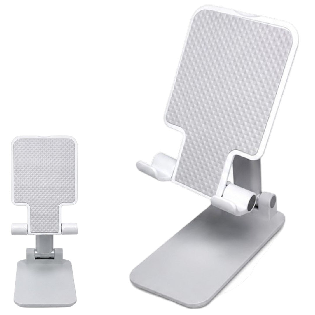 Base Soporte Para Celular Ajustable Plegable Lelong Blanco