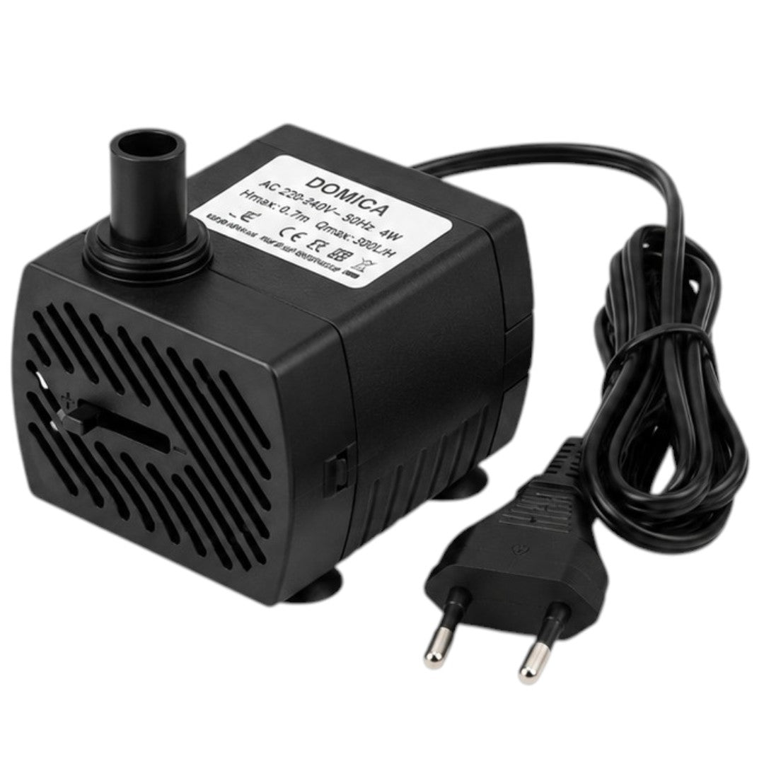 Bomba De Agua Sumergible 220V 4W Para Fuente Acuario Y Estanque