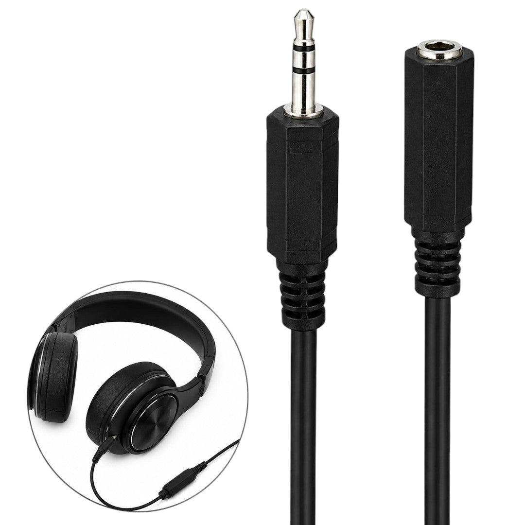 Cable Alargue 1.5m Spica Macho a Hembra Auris Audio Jack Aux