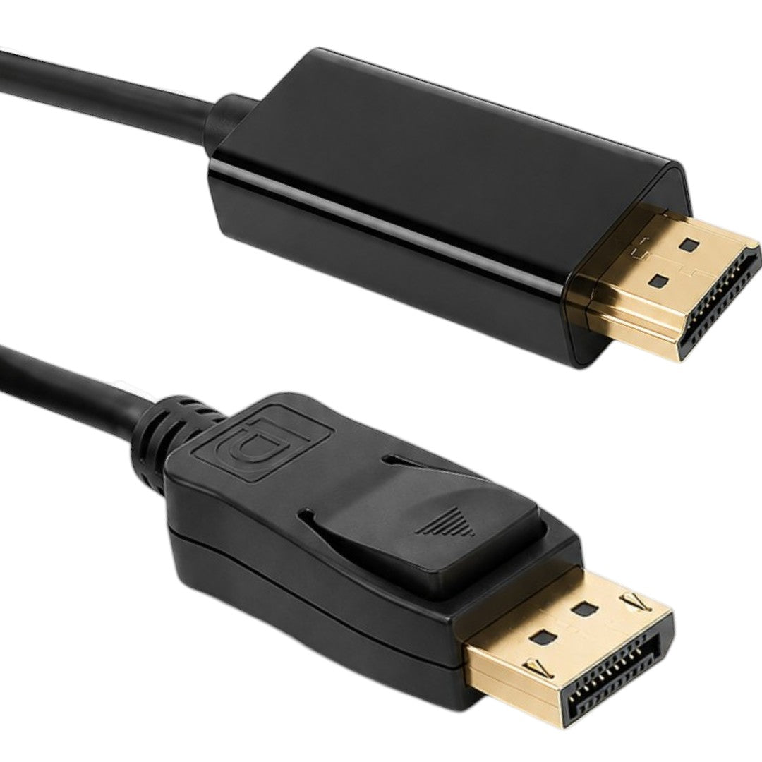 Cable Display Port A HDMI 2m  Conversor Compatible Pc Monitor