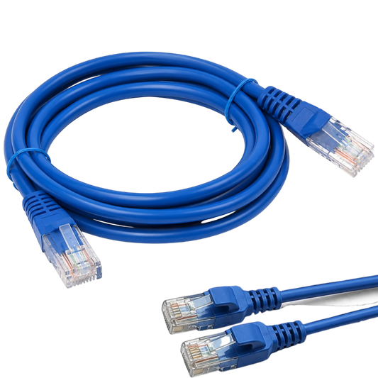 Cable Lan 5m Cat 5 Red Rj45 Ethernet Patch Cord