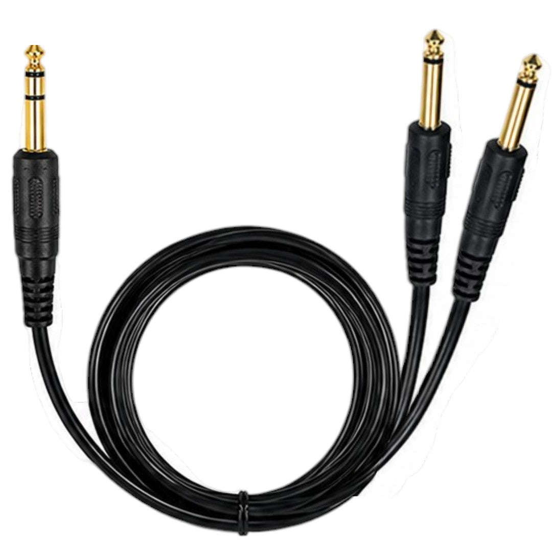 Cable Plug 6.5mm A 2 Plug 6.5mm 1.8m Blastking 24AWG