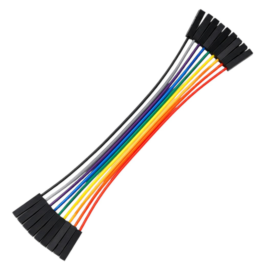 Cable Puente Hembra X10 Dupont 10cm Protoboard Electrónica
