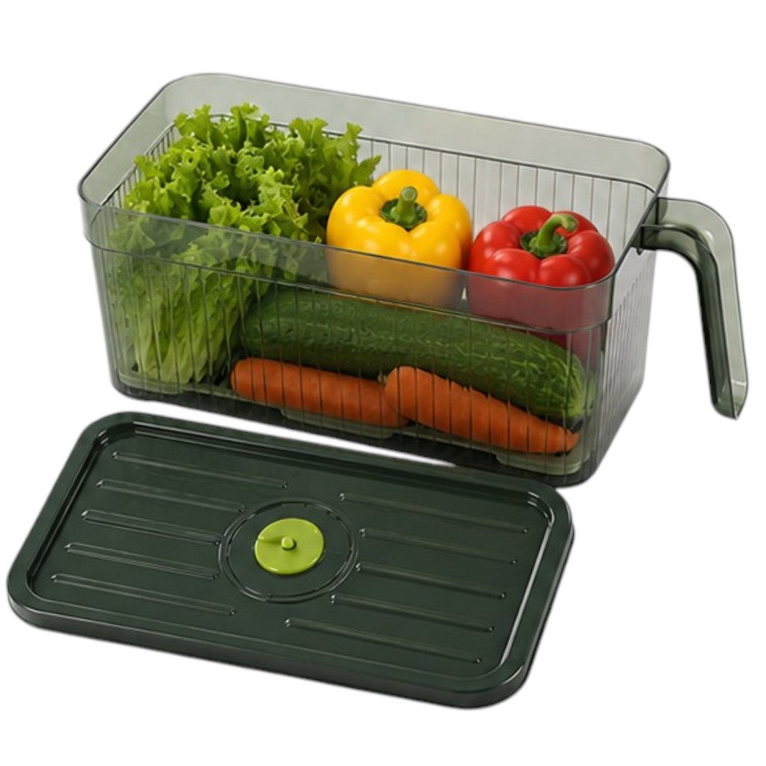Caja Organizadora Para Heladera 23x12x12cm Conserva Alimentos