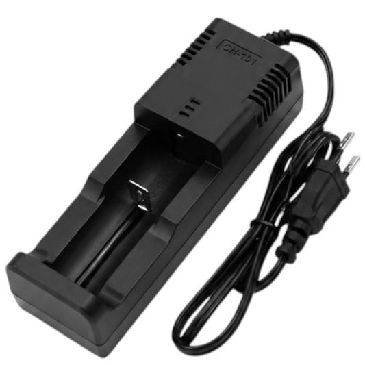 Cargador 1 Batería Recargable Pilas a 220v 18650 26650 14500 1640