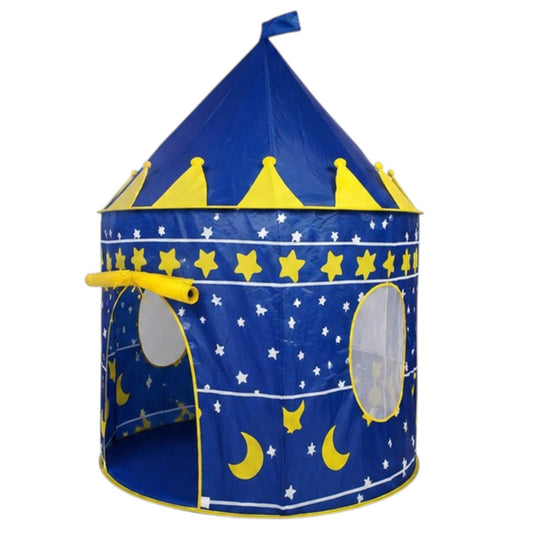 Carpa Castillo De Juegos Infantil Plegable Fácil Armado Azul