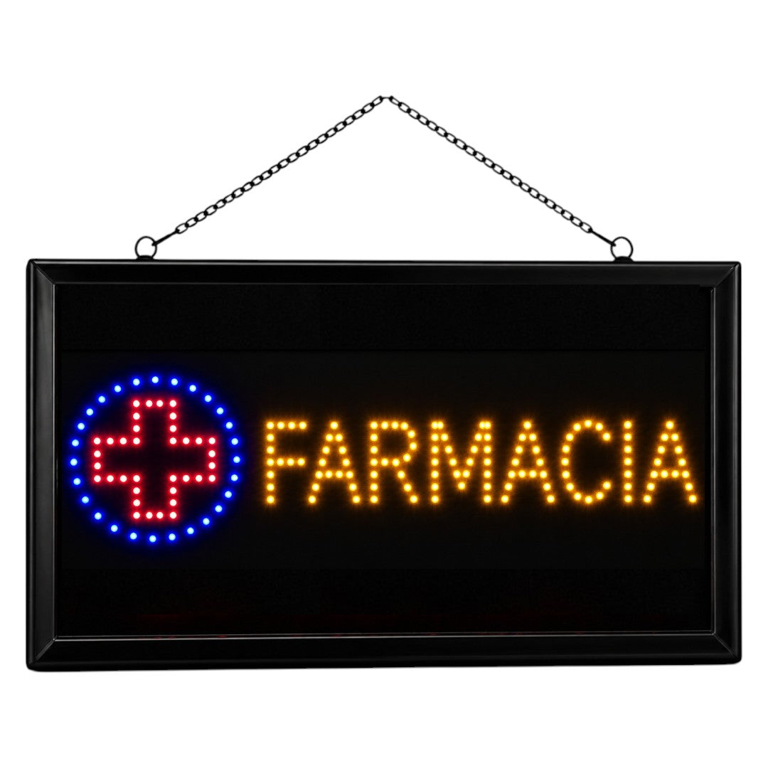 Cartel FARMACIA LOGO Led Panel Luminoso Luz Letrero Promocional 220v