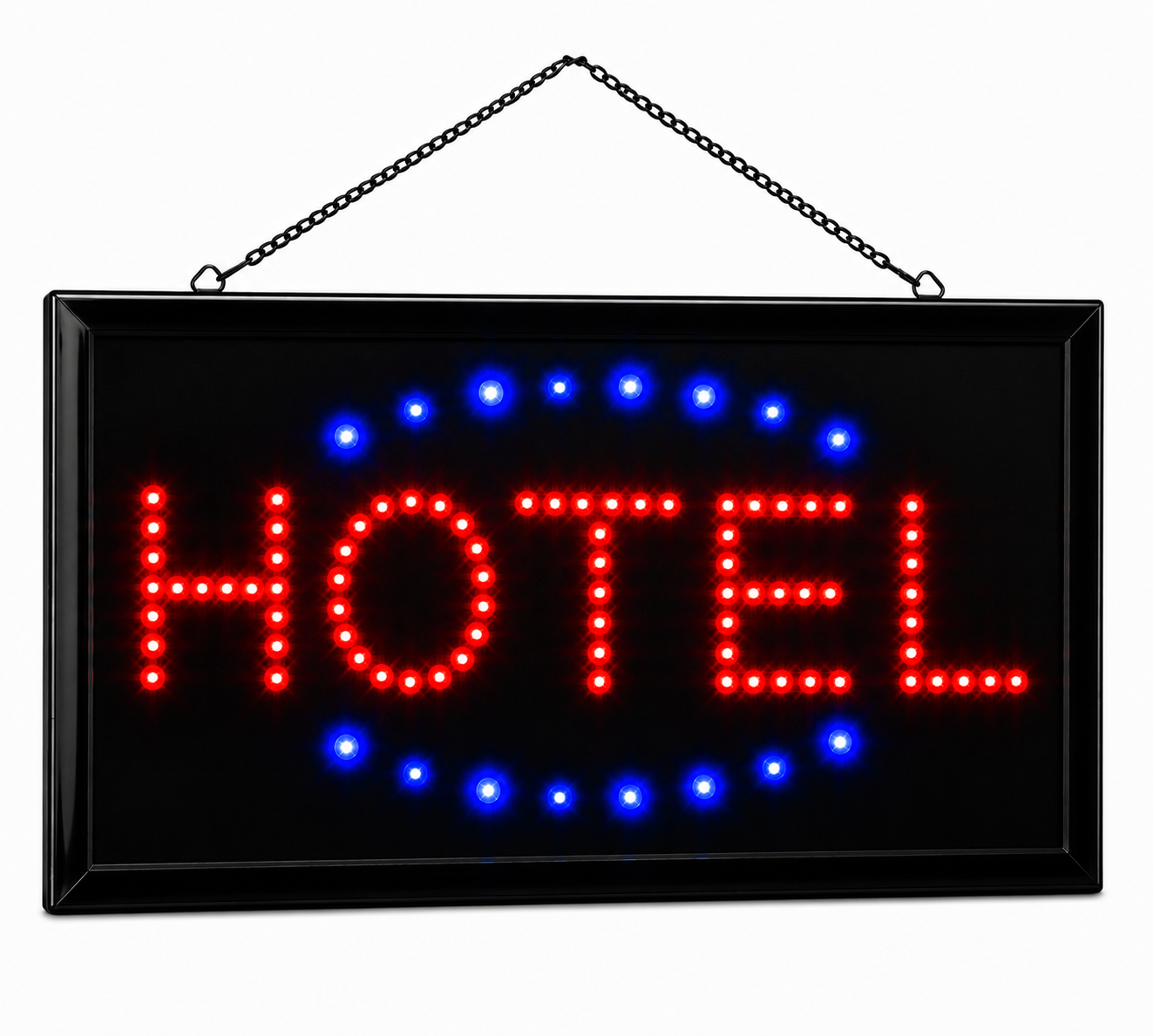 Cartel HOTEL Led Panel Luminoso Luz Letrero Promocional 220v