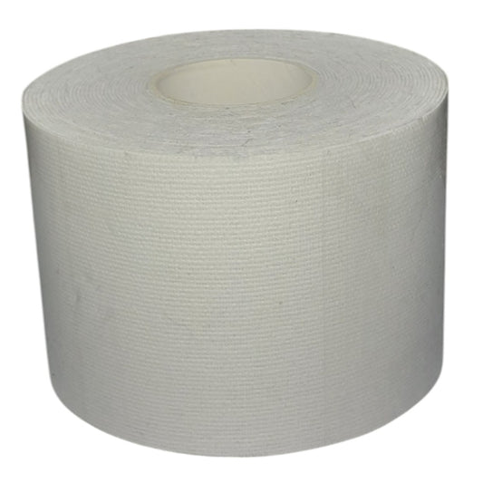 Cinta Kinesiológica 5cm x 5m Adhesiva Elástica Deportiva Colores Blanco
