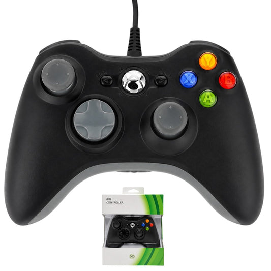 Control Para X box 360 O PC Joystick Cableado Calidad Negro