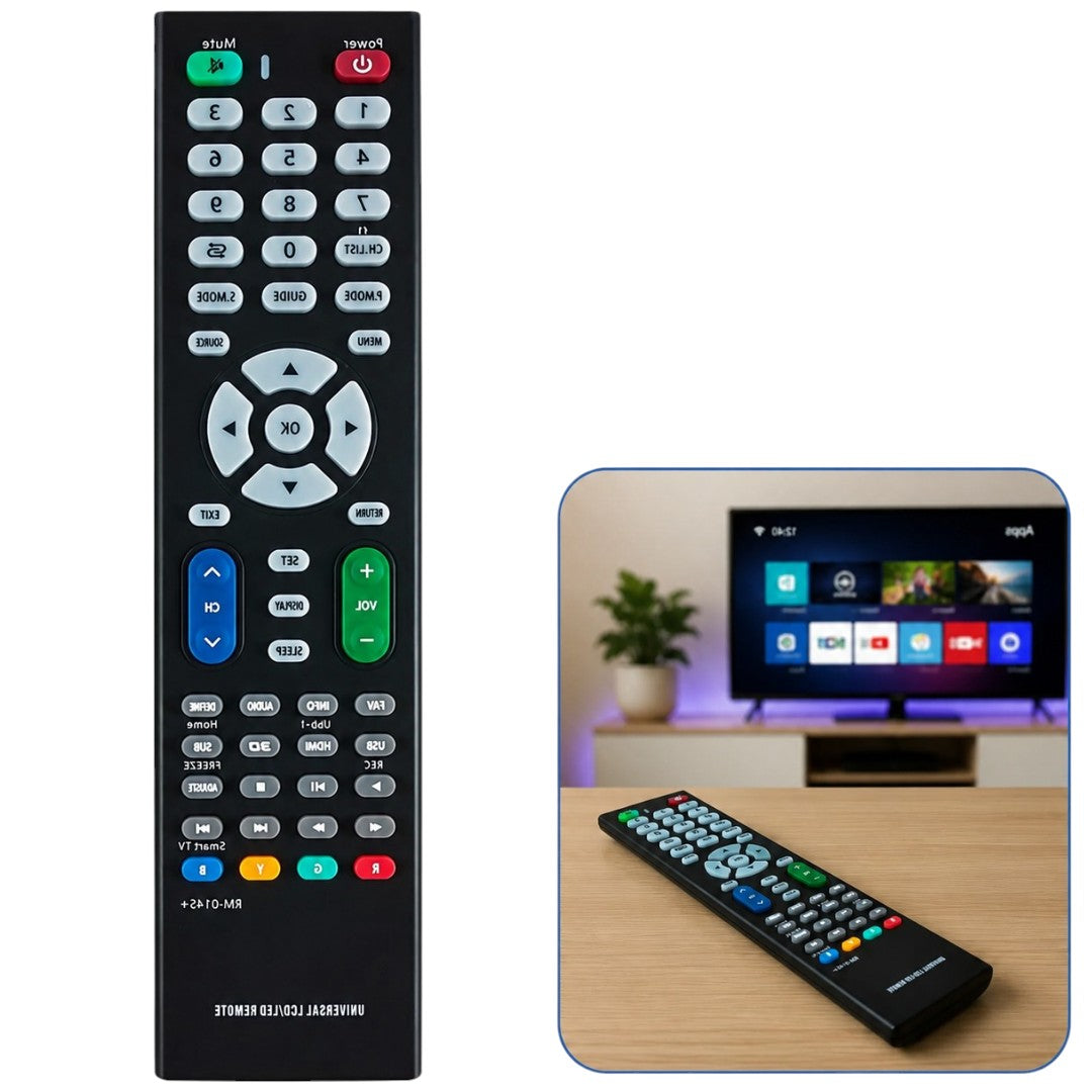 Control Remoto Smart Tv Universal Netflix Youtube Led Lcd