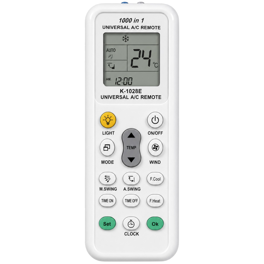 Control Universal Aire Acondicionado Funciona 99% Marcas K-1028E