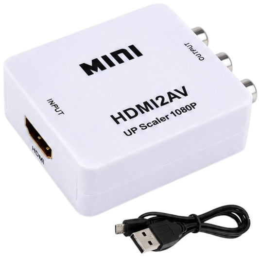 Convertidor Hdmi A 3 Rca Activo Analógico A Digital Adaptador
