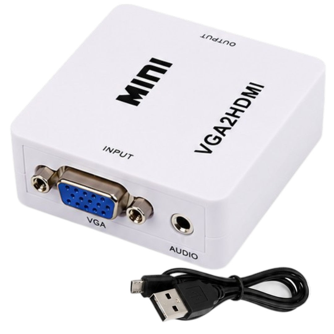 Convertidor VGA A Hdmi Activo Analógico A Digital Adaptador