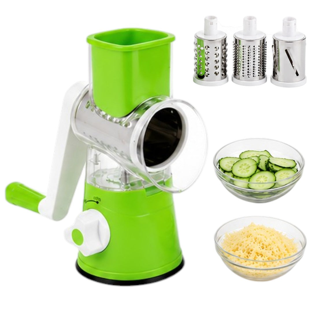 Cortador Rallador Multifunción Para Verduras Queso Y Vegetales